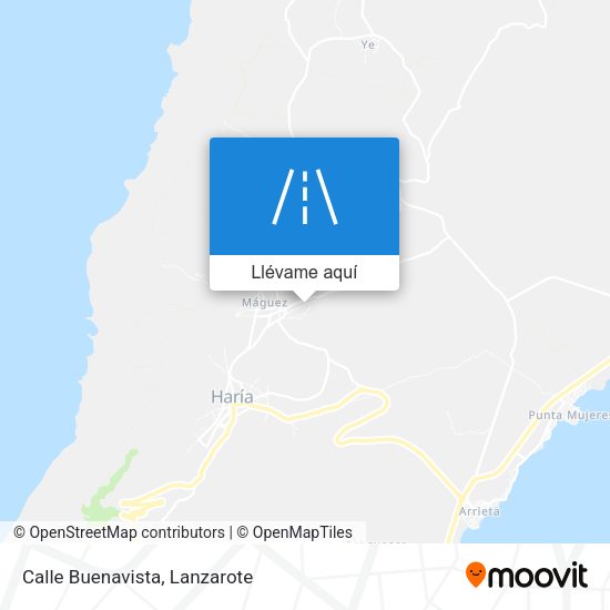 Mapa Calle Buenavista
