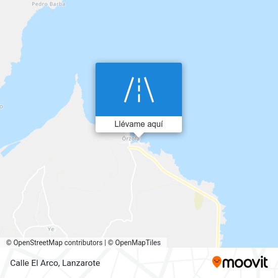Mapa Calle El Arco
