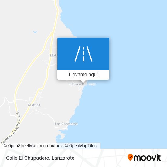 Mapa Calle El Chupadero