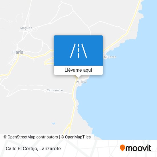 Mapa Calle El Cortijo