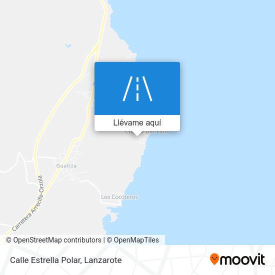 Mapa Calle Estrella Polar