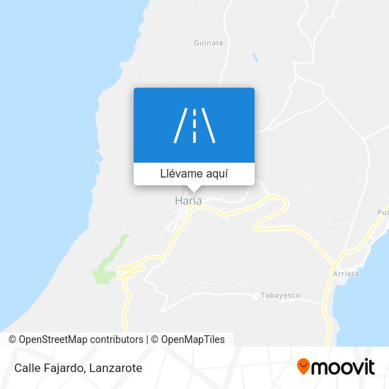 Mapa Calle Fajardo