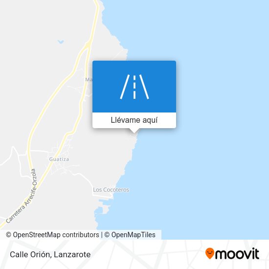 Mapa Calle Orión