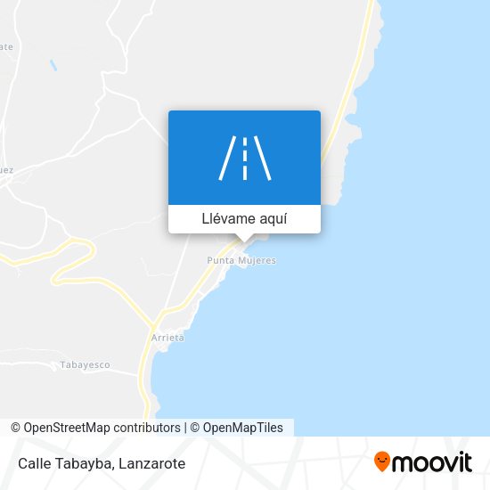 Mapa Calle Tabayba
