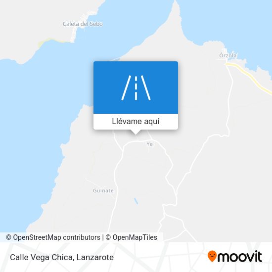 Mapa Calle Vega Chica