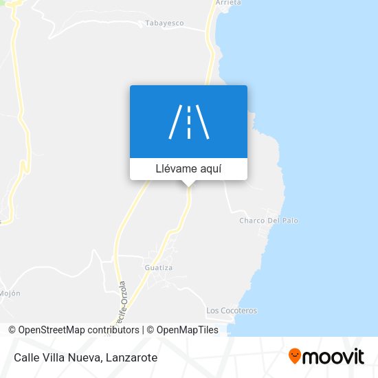 Mapa Calle Villa Nueva