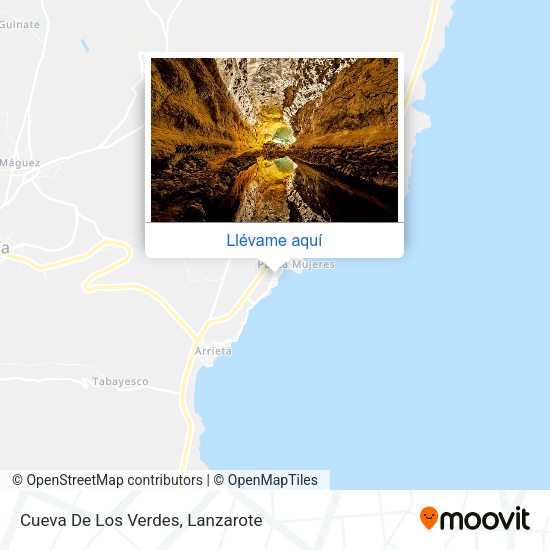Mapa Cueva De Los Verdes