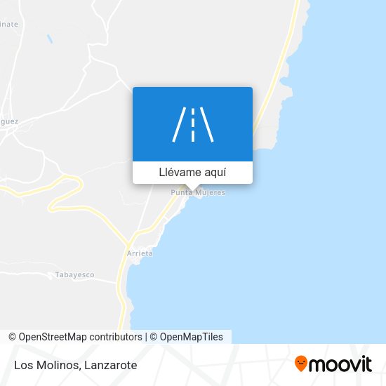 Mapa Los Molinos