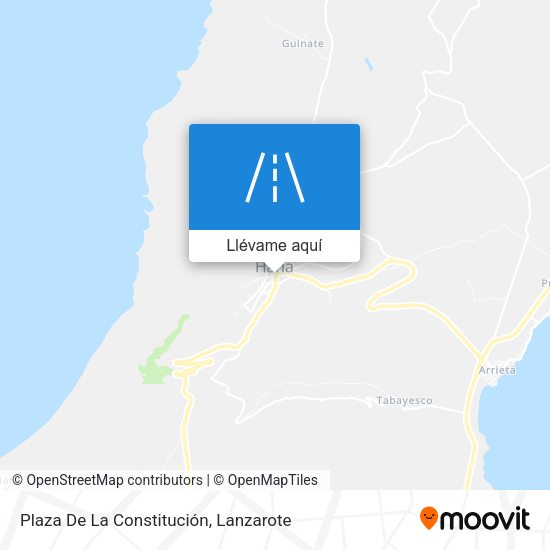 Mapa Plaza De La Constitución
