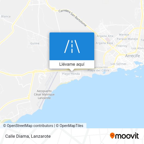 Mapa Calle Diama