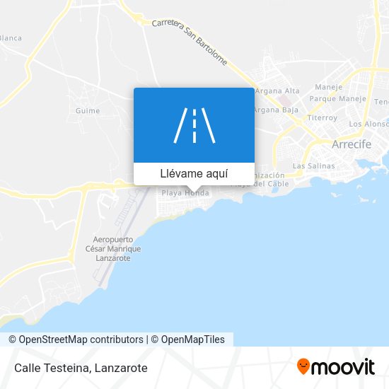 Mapa Calle Testeina