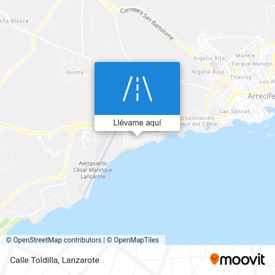 Mapa Calle Toldilla