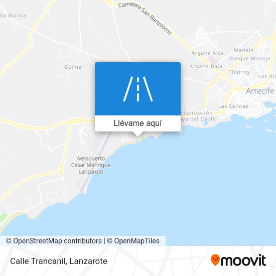 Mapa Calle Trancanil