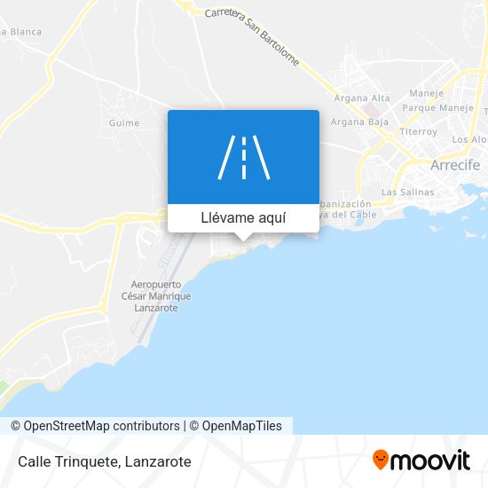Mapa Calle Trinquete
