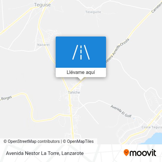 Mapa Avenida Nestor La Torre