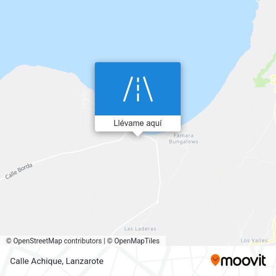 Mapa Calle Achique