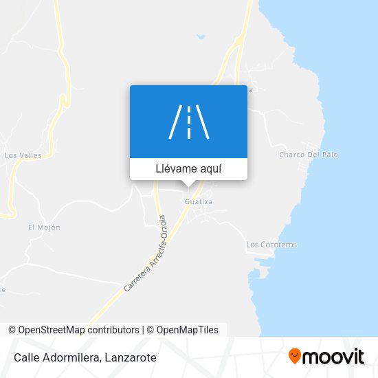 Mapa Calle Adormilera
