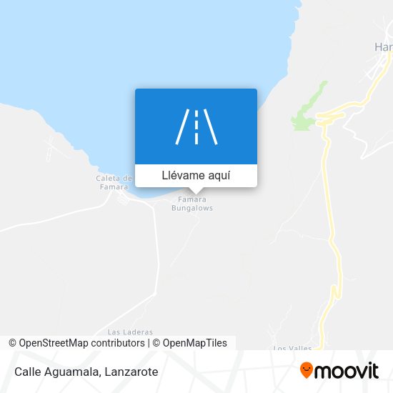Mapa Calle Aguamala