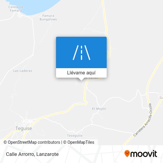 Mapa Calle Arrorro