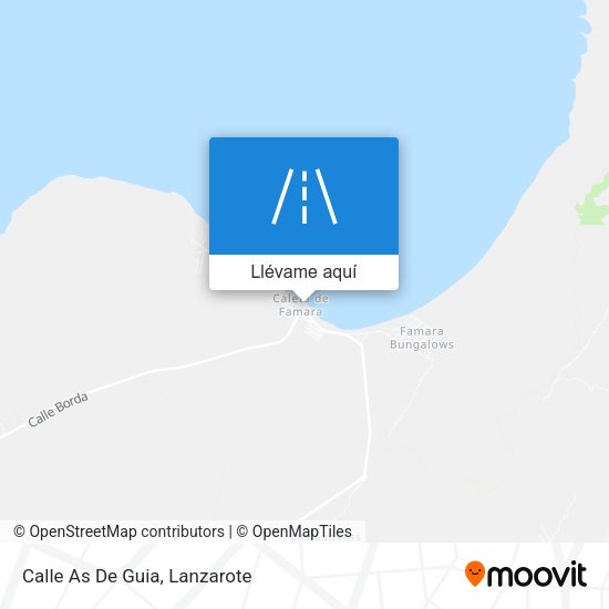 Mapa Calle As De Guia