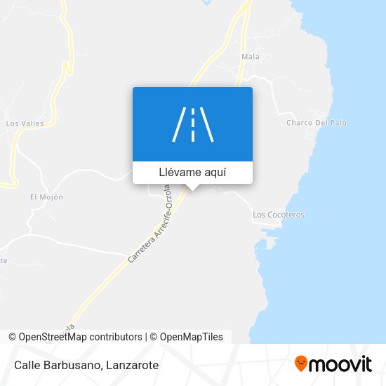 Mapa Calle Barbusano