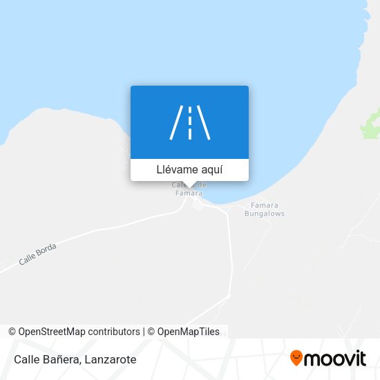 Mapa Calle Bañera