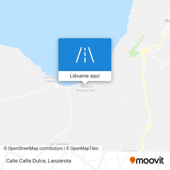Mapa Calle Caña Dulce