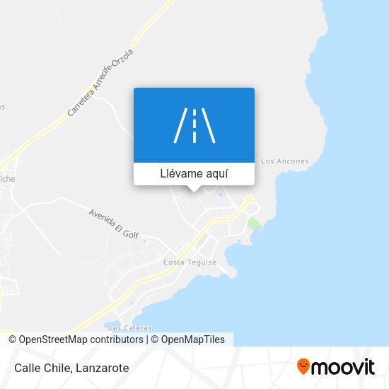 Mapa Calle Chile