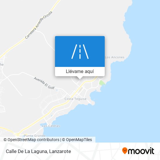 Mapa Calle De La Laguna
