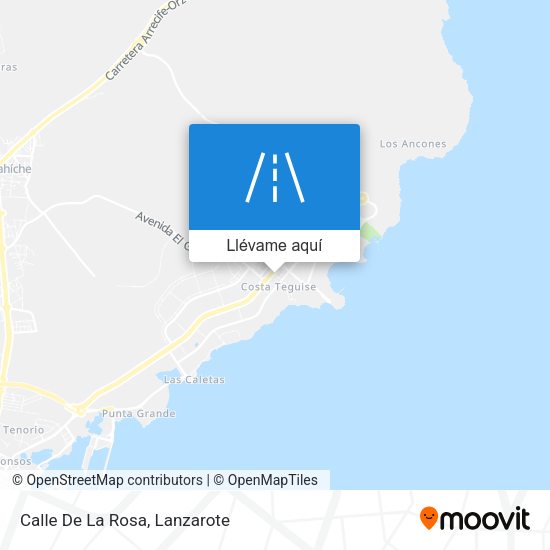 Mapa Calle De La Rosa
