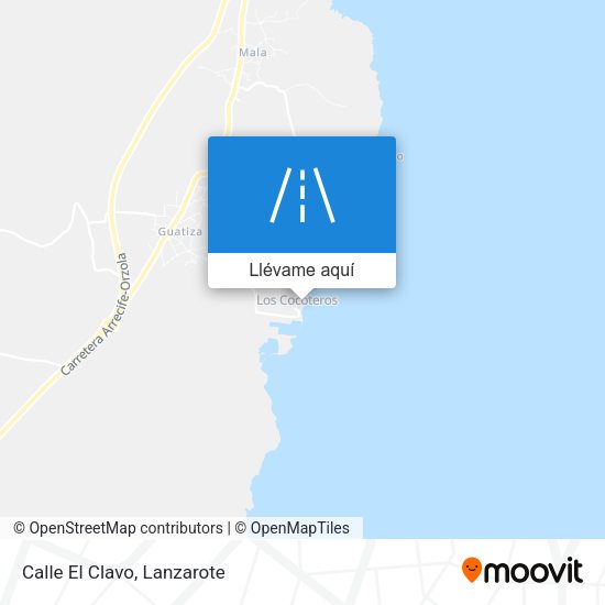 Mapa Calle El Clavo