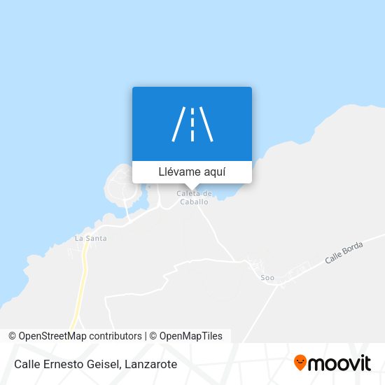 Mapa Calle Ernesto Geisel