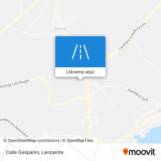 Mapa Calle Gasparini