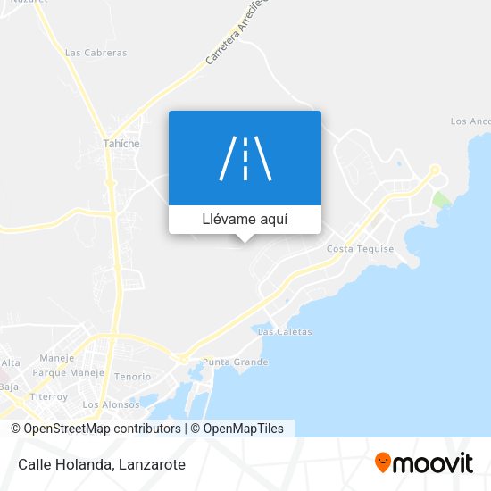 Mapa Calle Holanda