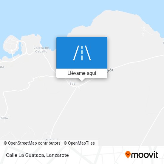 Mapa Calle La Guataca
