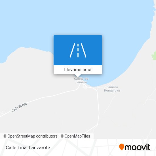 Mapa Calle Liña