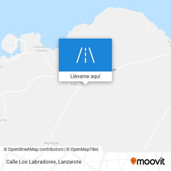 Mapa Calle Los Labradores