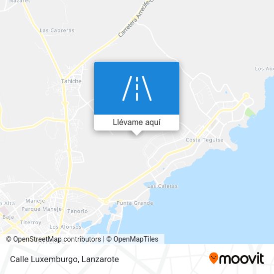 Mapa Calle Luxemburgo