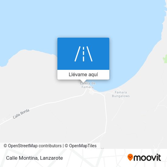 Mapa Calle Montina