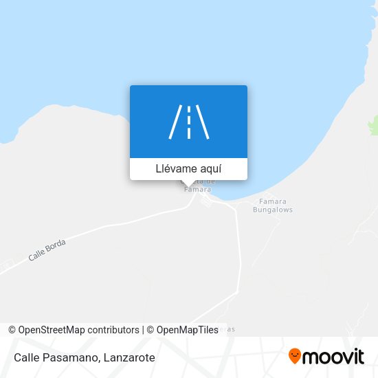 Mapa Calle Pasamano