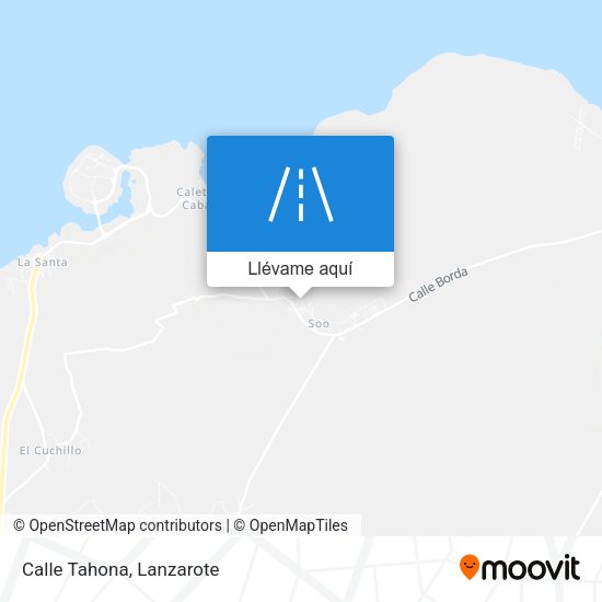 Mapa Calle Tahona