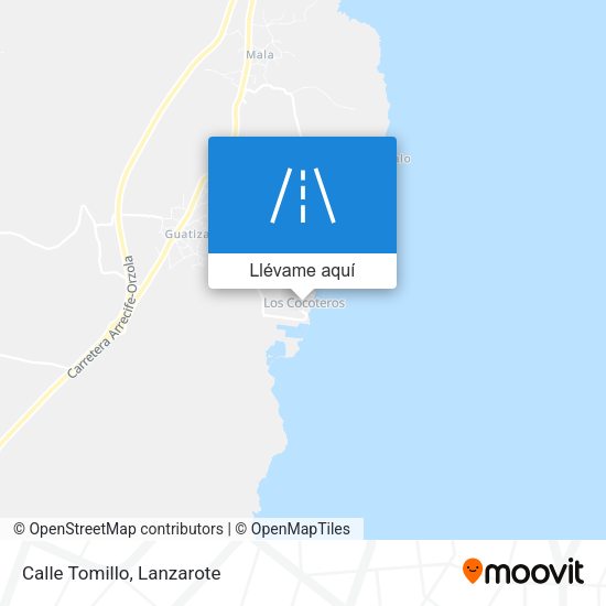Mapa Calle Tomillo