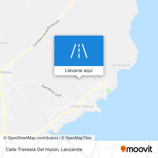 Mapa Calle Travesia Del Huron