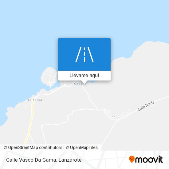 Mapa Calle Vasco Da Gama