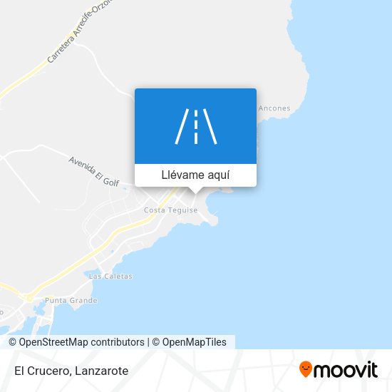 Mapa El Crucero
