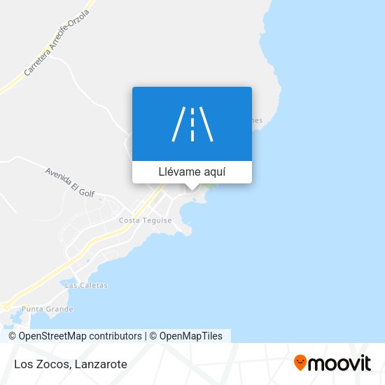 Mapa Los Zocos