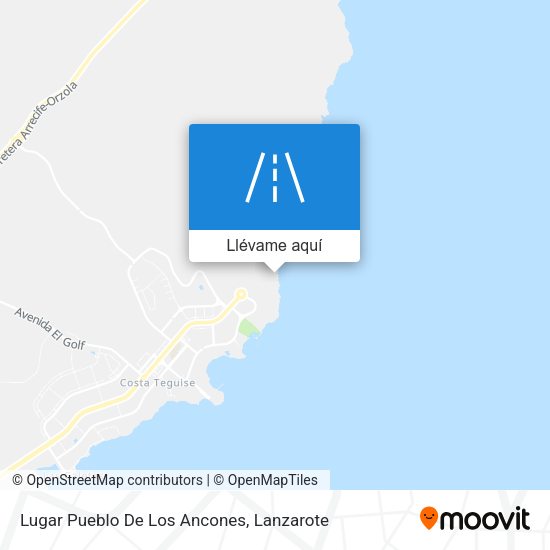 Mapa Lugar Pueblo De Los Ancones
