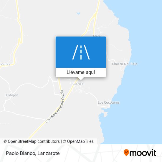 Mapa Paolo Blanco