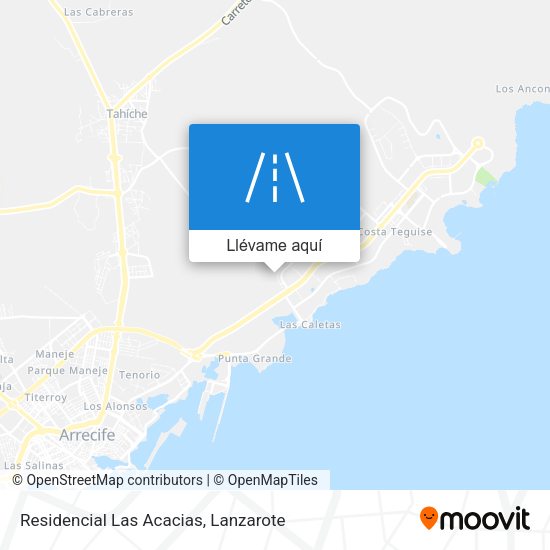 Mapa Residencial Las Acacias