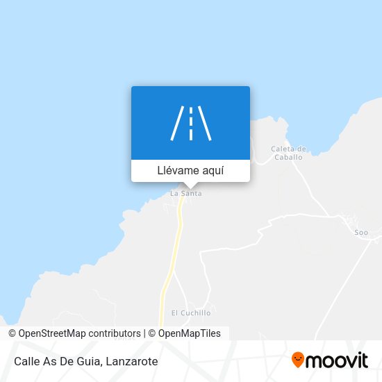 Mapa Calle As De Guia